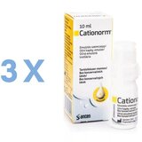 Cationorm (3 x 10 ml) cene