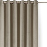 Filumi Bež žametna zavesa za delno zatemnitev 400x270 cm Velto – Cene