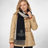 Vivienne Westwood 25X180 SCARF Crna | shoptok.hr