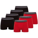 Kappa Zid 7pack Boxer Shorts Crna | shoptok.hr