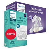  Avent Ručna Pumpica za Izmazanje + Gratis kesice za sterilizaciju u mikrotalasnoj | Eponuda.com