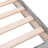  Okvir za krevet boja hrasta 75 x 190 cm od konstruiranog drva | shoptok.hr