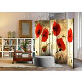 Artgeist Paravan Golden Field Of Poppies, 5-Delni, Dvostranski | Shoptok.si