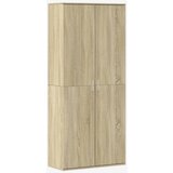 Maison Chic Visoka omara - Komoda - Predalnik sonoma hrast 80x35x180 cm inženirski les, (21721741) | Shoptok.si