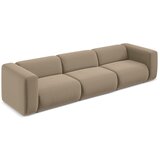 Makamii Bež žametna sedežna garnitura 319 cm Ekahi – | Shoptok.si