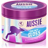 Aussie Oh My Gloss Glossing Hair Mask posvjetljujuća hidratantna maska za kosu 500 ml Cijene