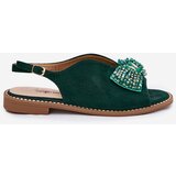 S. BARSKI Womens Sandals With Bow On Flat Heel S.Barski | Shoptok.si
