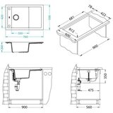 Alveus sudoper FORMIC 30 | shoptok.hr