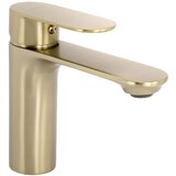 Rea Drop Mešalnik za umivalnik Brush Gold low | Shoptok.si