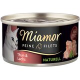 Miamor Feine Filets Naturelle 6 x 80 g - Tuna & losos | shoptok.hr
