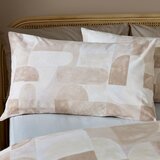 Catherine Lansfield Bež posteljnina za zakonsko posteljo 200x200 cm Sloane Geo – | Shoptok.si