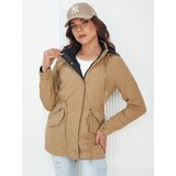 DStreet Kurtka damska ELINA ciemnobeżowa | Shoptok.si