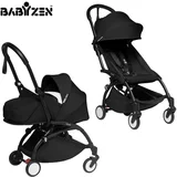 BABYZEN yoyo² otroški voziček 2v1 newborn pack 0+ black (black frame)