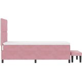  s opruga kutije Ružičasta 200 x 90 cm Baršun | shoptok.hr
