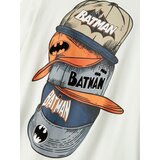 name it Majica 'NKMADD BATMAN' plavi traper / pastelno plava / narančasta / bijela | shoptok.hr