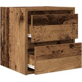  Zidni noćni ormarić boja staro drvo 38x34x40 cm | Eponuda.com