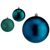  Set božićnih kuglica Plava Plastika 10 x 11 x 10 cm (12 kom.) | shoptok.hr
