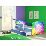 ACMA dečiji krevet ii 180x80 f + dušek 6 cm BLUE18 | ePonuda.com