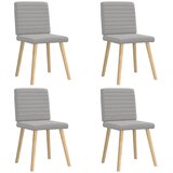 Maison Chic Jedilni stoli - Vzorci stoli 4 kosi Cloud Grey Fabric A665, (22031665) | Shoptok.si