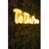 Wallity Dekorativna plastična LED rasveta To the Moon Yellow Cene