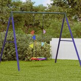  Ljuljačka u gnijezdu Plava 60 x 60 x 180 cm Poliester | shoptok.hr