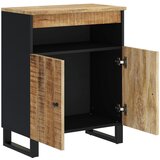  Komoda s 2 vrata 60 x 33 x 75 cm od masivnog drva manga | shoptok.hr