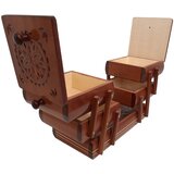  Drvena kutija za nakit, tamna | shoptok.hr