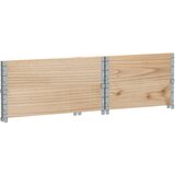  Okviri za palete 2 kom 80 x 60 cm od masivne borovine | Eponuda.com