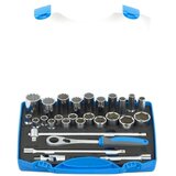 Unior ključevi nasadni, prihvat 1/2'', u plastičnoj kutiji 612162 | ePonuda.com