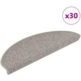  Samoljepljivi otirači za stepenice 30 kom 65x21x4 cm srebrni | shoptok.hr