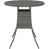  Vrtni stol sivi 70 x 70 x 73 cm od poliratana | shoptok.hr