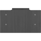  Stalak za monitor sivi 100x27x15 cm od masivne borovine | shoptok.hr