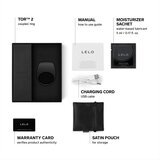 Lelo Obroček za penis Tor 2, črn | Shoptok.si