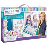 MAKE IT REAL Make it Real: Mega set za modno oblikovanje z osvetljeno desko in dodatki | Shoptok.si