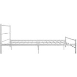  Za krevet bijeli metalni 200 x 200 cm | shoptok.hr