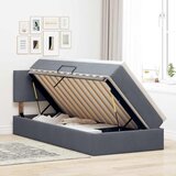  s od storage s madracem Tamno siva 90 x 200 cm Baršun | shoptok.hr