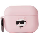 Karl Lagerfeld Etui za telefon roza / črna | Shoptok.si