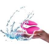 Love To Love Wonderlove - punjivi radio 2u1 vibrator za klitoris (ružičasti) | shoptok.hr