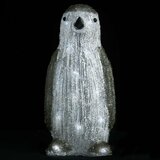 vidaXL LED božićna akrilna figura pingvina unutarnja i vanjska 30 cm | shoptok.hr