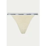 Calvin Klein Underwear Klasične spodnje hlačke 000QD5215E Bež