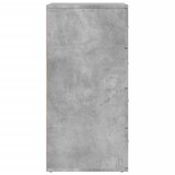  Komoda siva boja betona 60x39x80 cm od konstruiranog drva | shoptok.hr