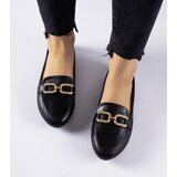 Gemre Black Sovera Loafers with a Buckle | shoptok.hr