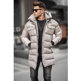 Madmext Winter Jacket - Gray - Puffer Cene