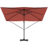 Roma Suncobran Crvena 286 x 284 x 265 cm Aluminij i poliester | Eponuda.com