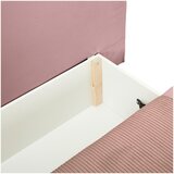 CARRYHOME ZOFA S POSTELJNO FUNKCIJO, roza tekstil | Shoptok.si