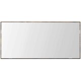  Ogledalo Zidne Smeđa 80 x 37 cm Staklo i inženjerski drvo | shoptok.hr