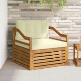  Set vanjskih sofa Čvrsto drvo akacije Prirodna | shoptok.hr