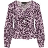 faina Bluza ljubičasta / ljubičasto crvena | shoptok.hr