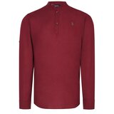 Dewberry G783 JUDGE COLLAR MEN'S SHIRT-BURGUNDY Cene