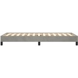  Okvir za krevet bez madraca svjetlosivi 80x200 cm baršunasti | shoptok.hr